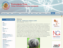 Tablet Screenshot of economiaviva.com.br